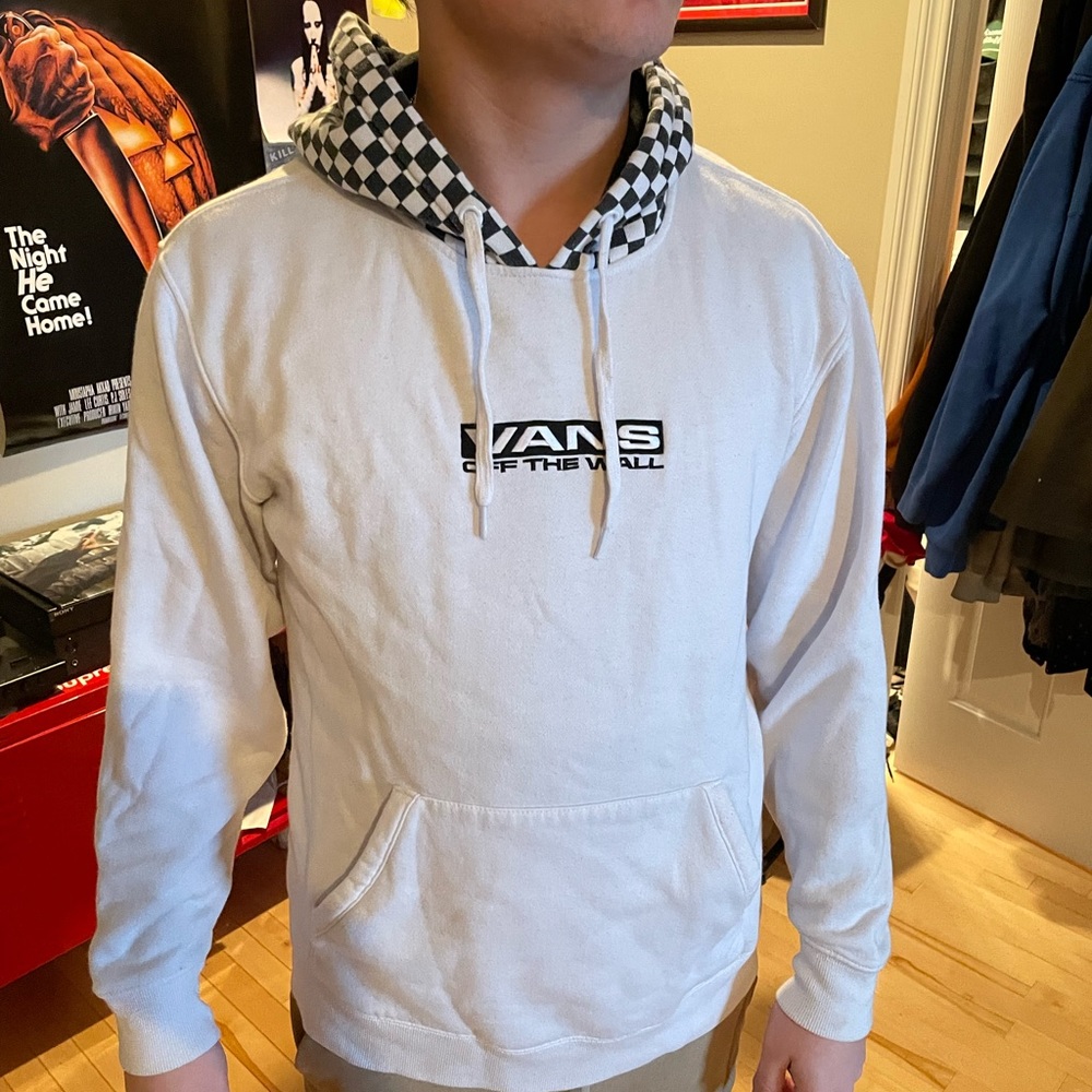 White Vans Hoodie